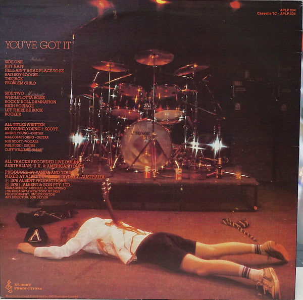 AC/DC : If You Want Blood You've Got It (LP, Album, RE)