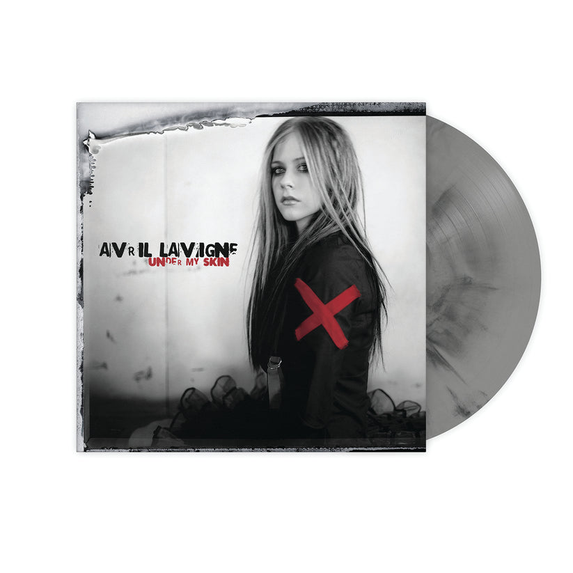 Avril Lavigne - UNDER MY SKIN (SILVER/GREY & BLACK MARBLE) VINYL