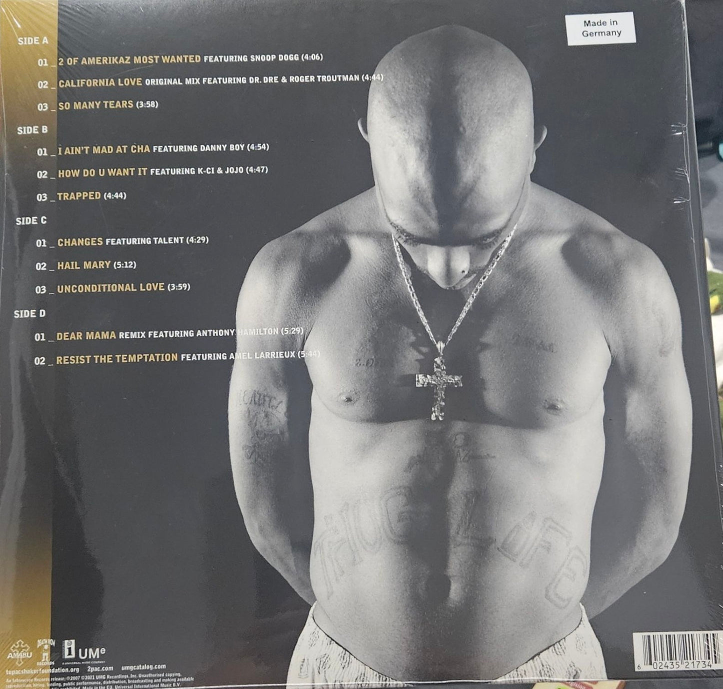 2Pac - The Best Of 2Pac - Part 1: Thug (2xLP) Tupac