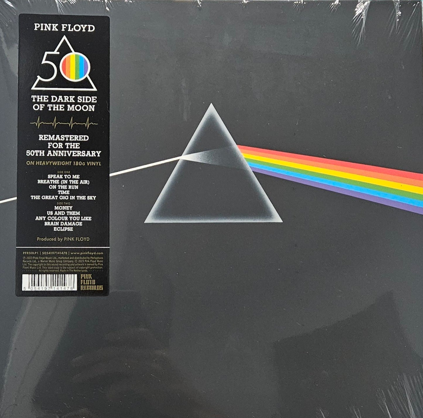 Pink Floyd The Dark Side Of The Moon - 50th Anniversary Remaster 180 Gram