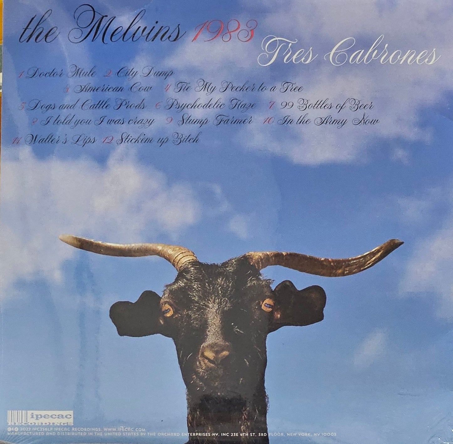 Los Melvins - Tres Cabrones (LP) Sky Blue Vinyl