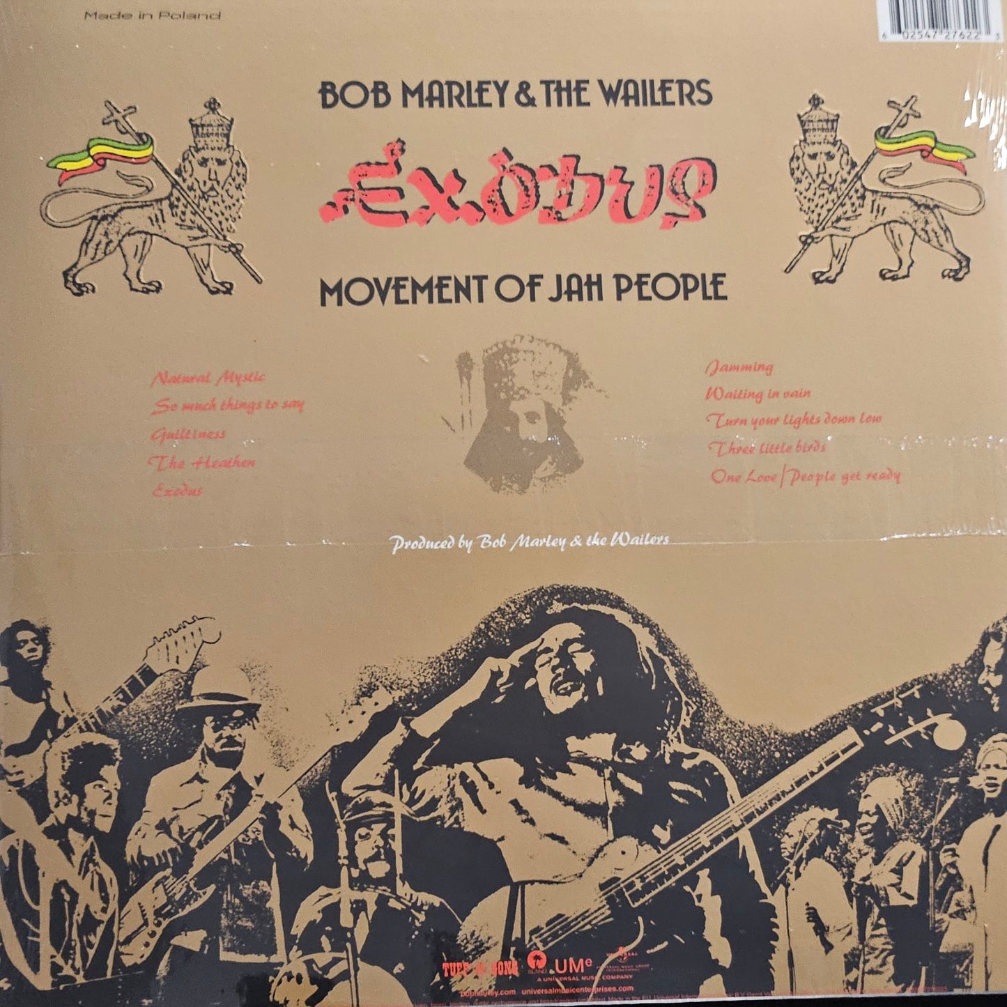 Bob Marley & The Wailers - Exodus Vinyl