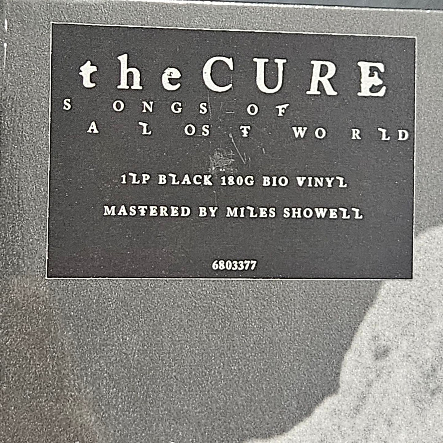 The Cure - Songs Of A Lost World Bio Vinyl Black