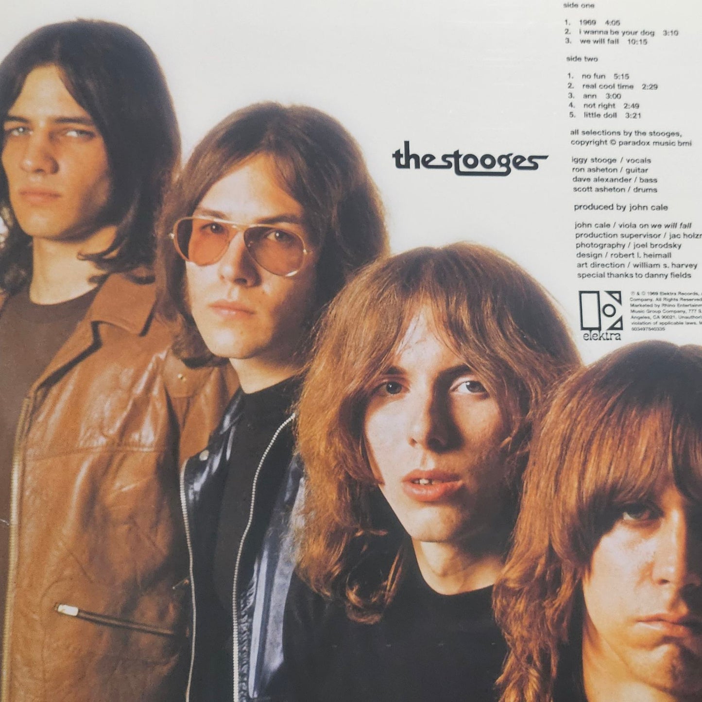 The Stooges -Self Titled- Vinyl Whisky Coloured Vinyl