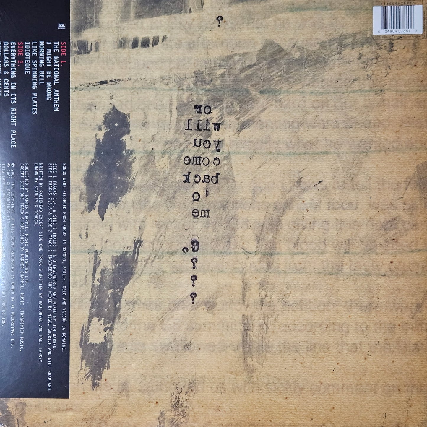 Radiohead - I Might Be Wrong - Vinyl LP Record