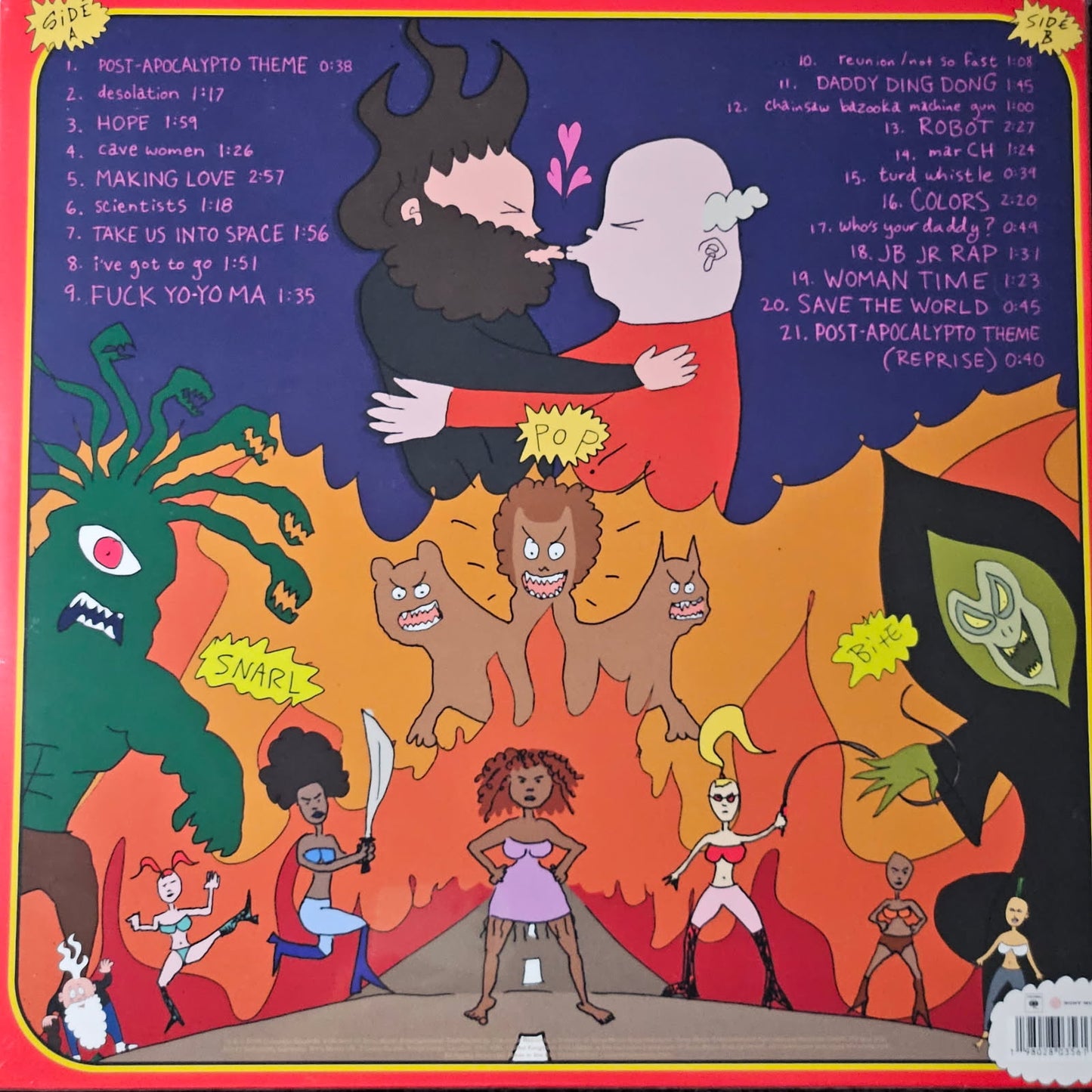 TENACIOUS D POST APOCALYPTO VINYL GATEFOLD