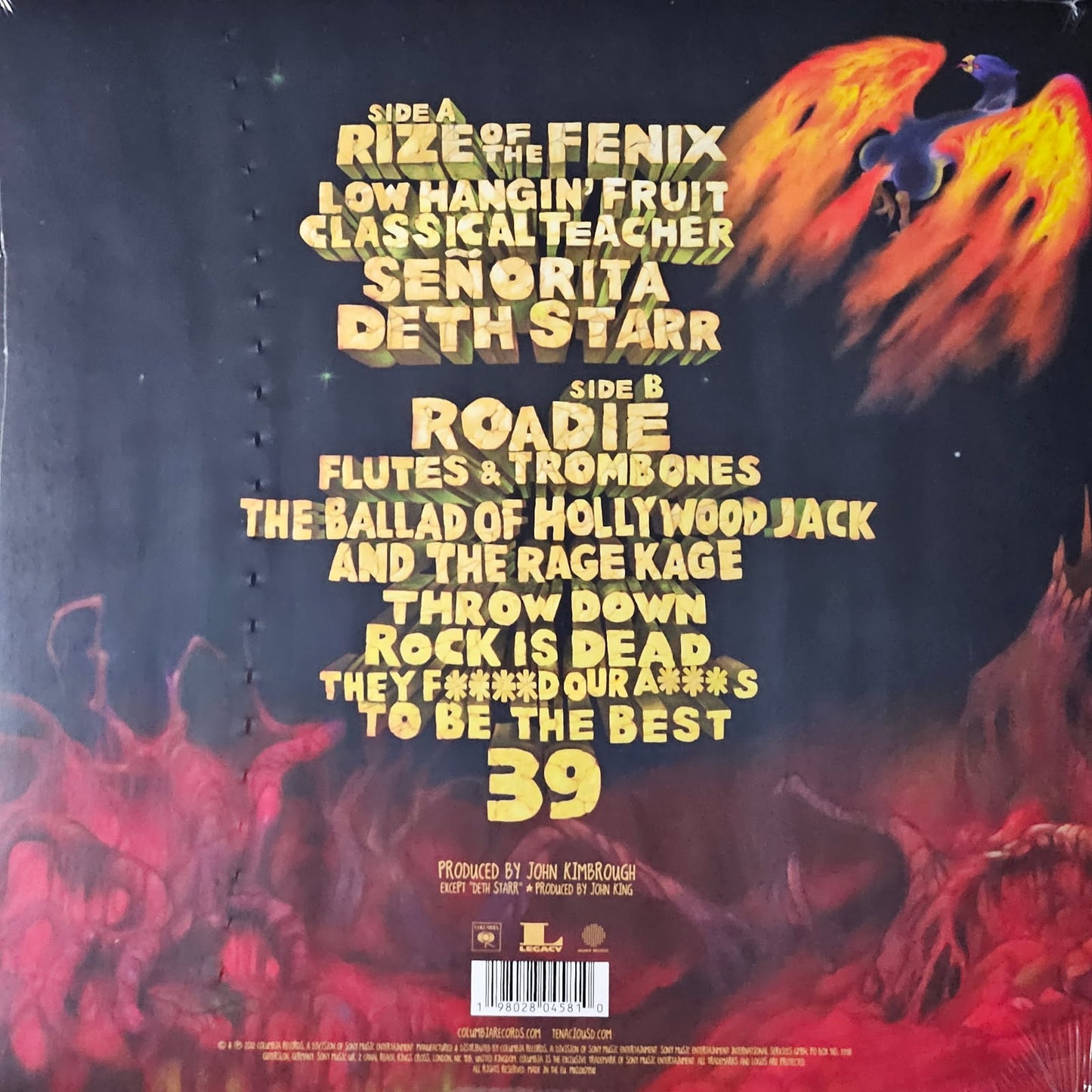 Tenacious D - Rize Of The Fenix Vinyl