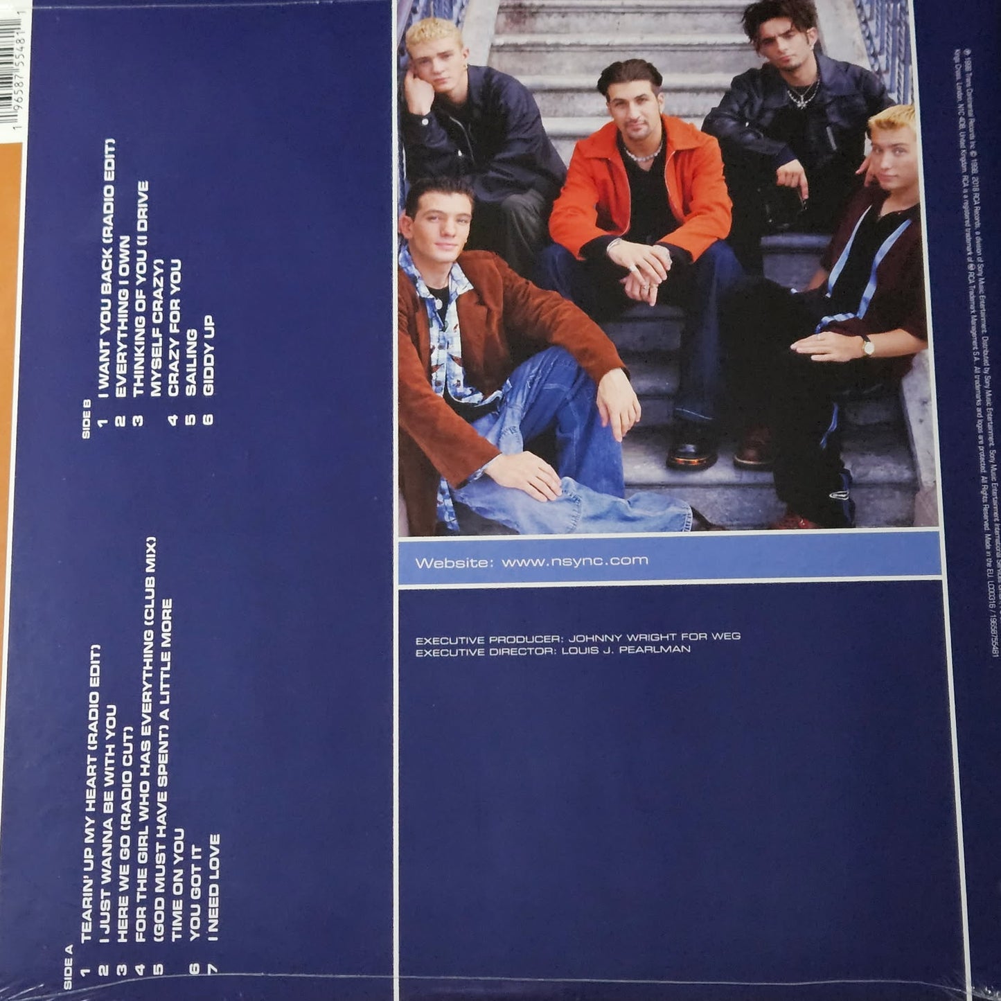 NSYNC - NSYNC 25th Anniversary LP Vinyl Record