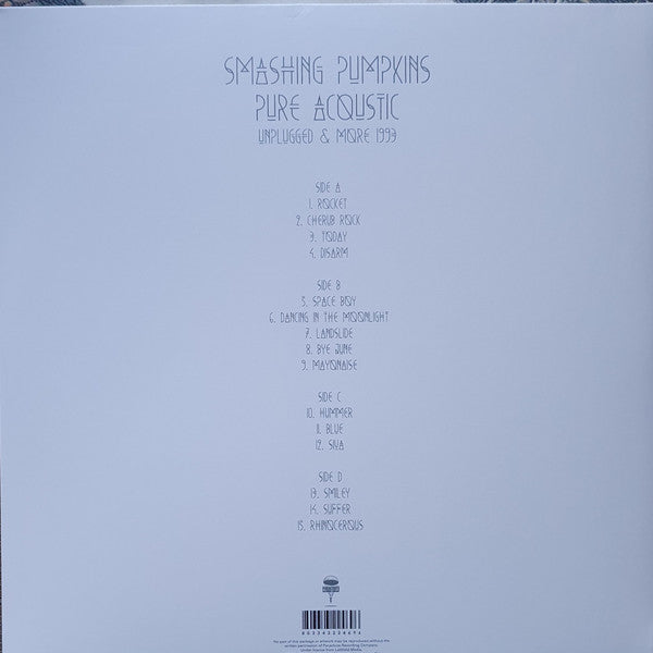 THE SMASHING PUMPKINS - Pure Acoustic Vinyl