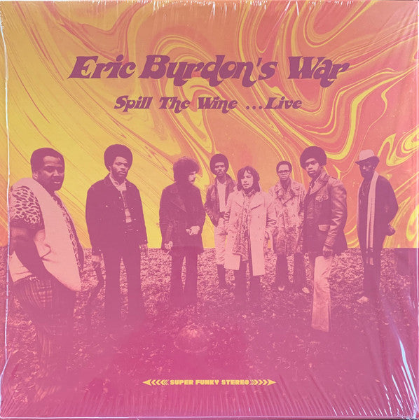 WAR - Eric Burdon's War
Spill The Wine... Live (180 Gram Orange Coloured Vinyl)