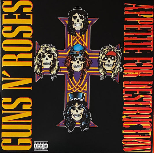 GUNS N ROSES
Appetite For Destruction (Black Vinyl Version)