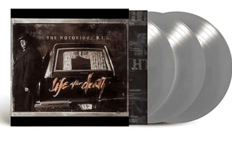 The Notorious B.I.G. - Life After Death (3xLP, Album, RE) Limited Ed Silver Coloured Vinyl BIGGIE