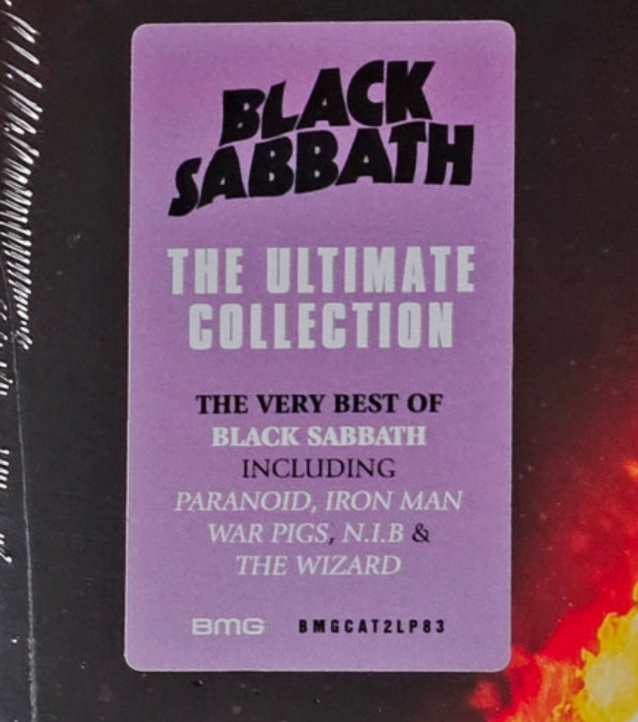 BLACK SABBATH THE ULTIMATE COLLECTION 2LP GATEFOLD VINYL THE VERY BEST OF SABBATH