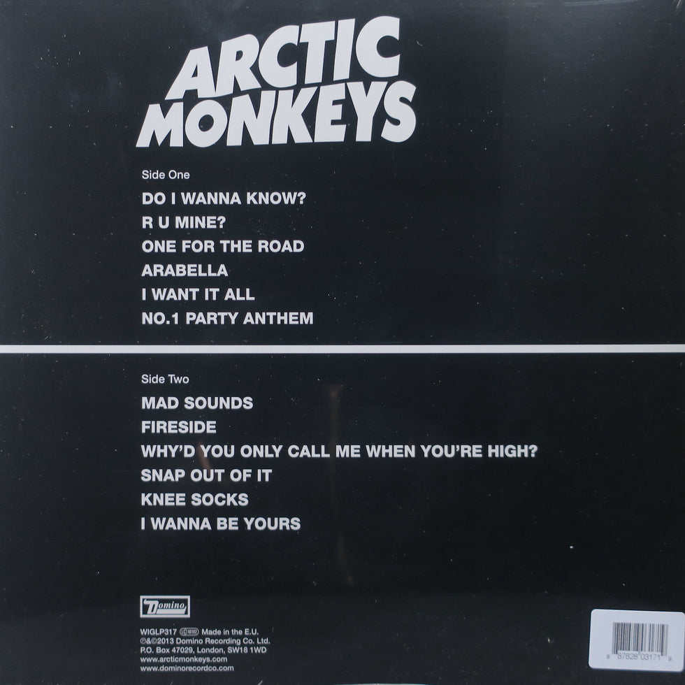 Arctic Monkeys AM VINYL Gatefold