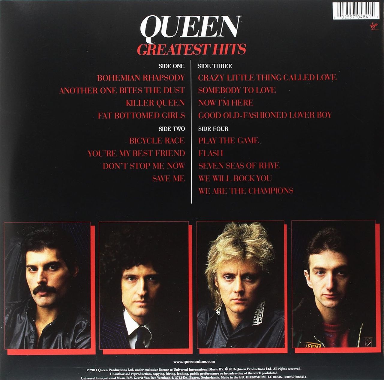 Queen Greatest Hits - 180 Gram Half Speed Mastered - Sealed UK 2 X LP