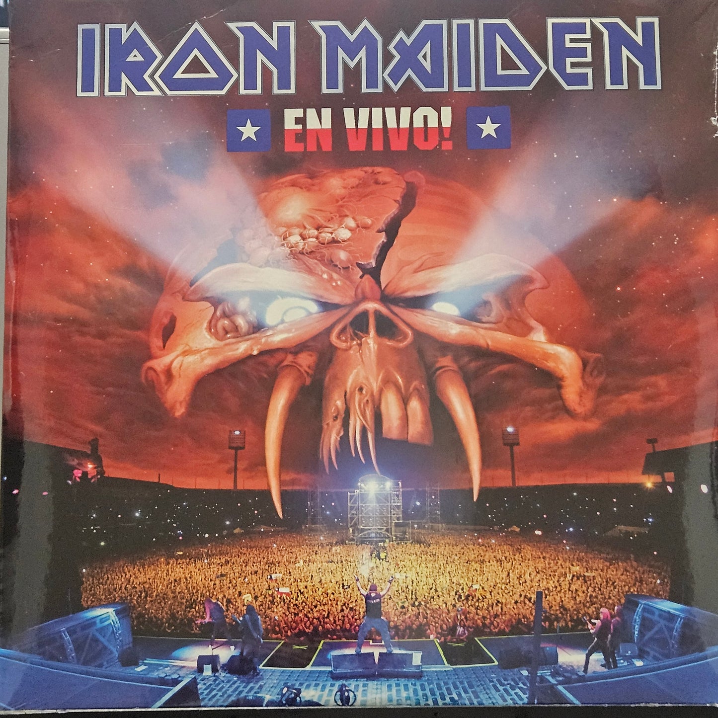 Iron Maiden EN VIVO LIVE 3LP Vinyl Sealed