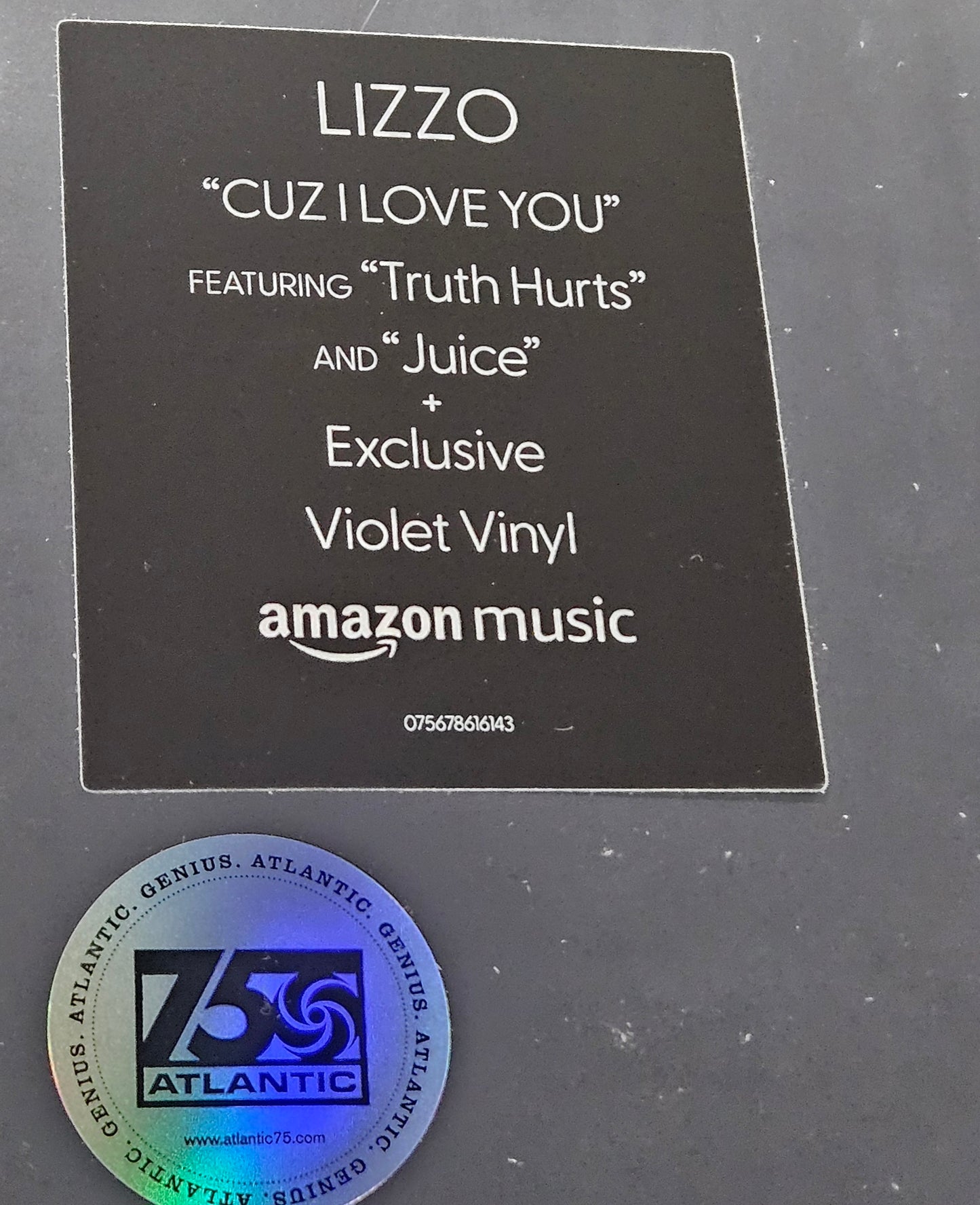 Lizzo ‎– Cuz I Love You (Vinyl, LP, Album) VIOLET Vinyl