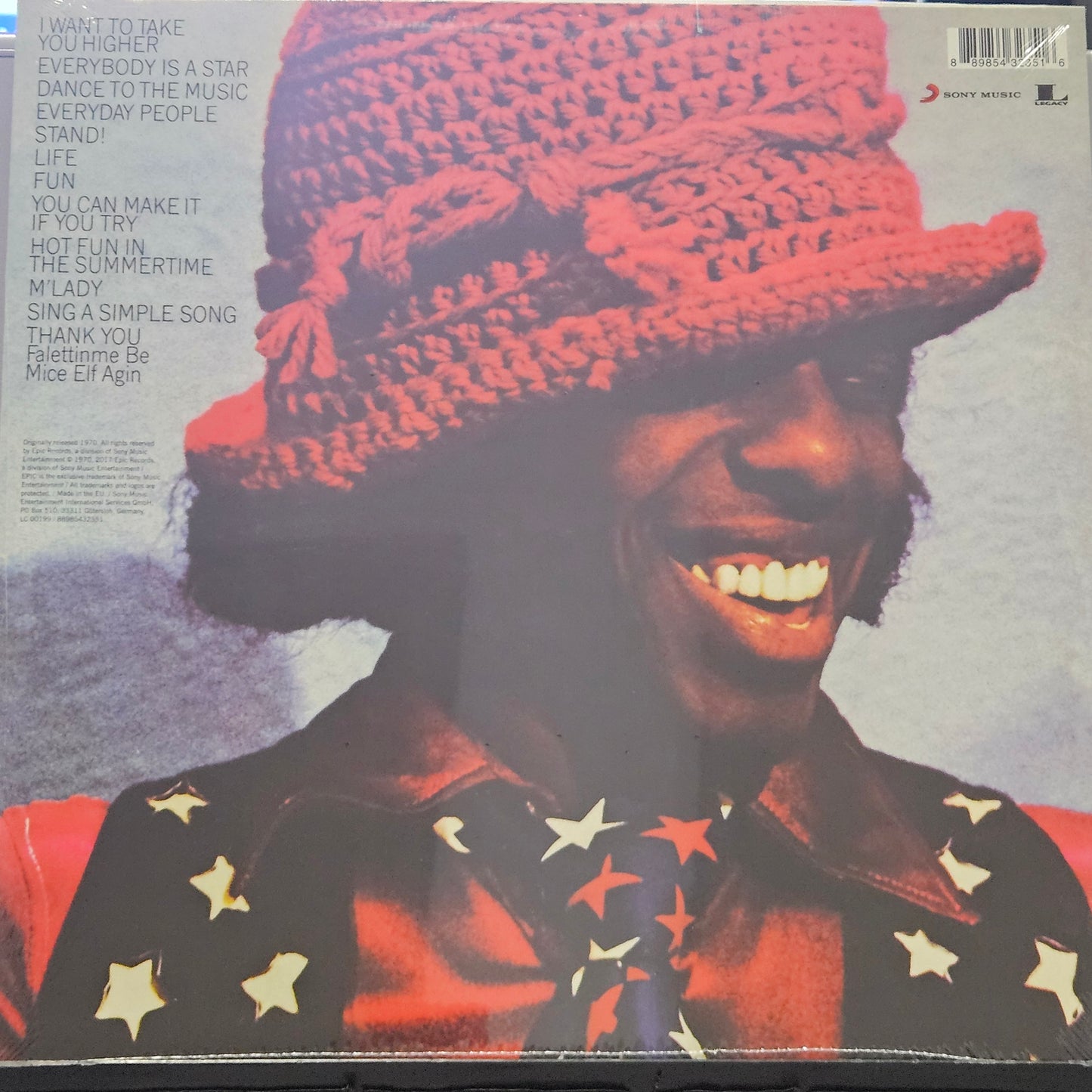 SLY AND THE FAMILY STONE GREATEST HITS VINYL