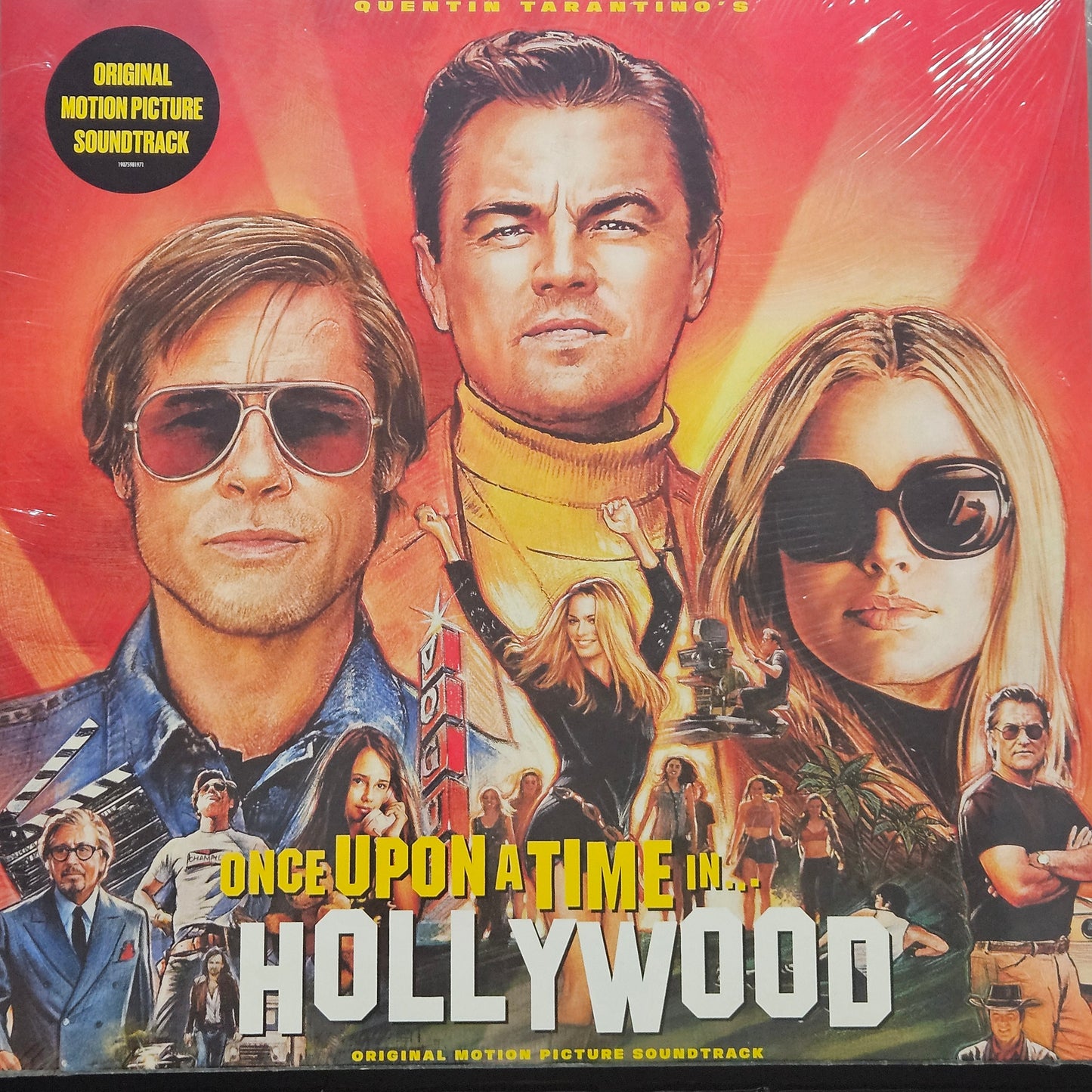 ONCE UPON A TIME IN HOLLYWOOD - 2LP GATEFOLD QUENTIN TARANTINO