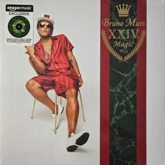 Bruno Mars - 24K Magic Forest Green Vinyl