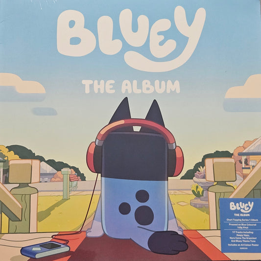 BLUEY - THE ALBUM - BLUE VINYL WITH POSTER