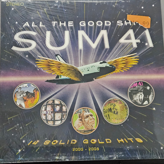 Sum 41 - Greatest Hits - All The Good Shit : 14 Solid Gold Hits 2000-2008 (2023 reissue) - Vinyl - New