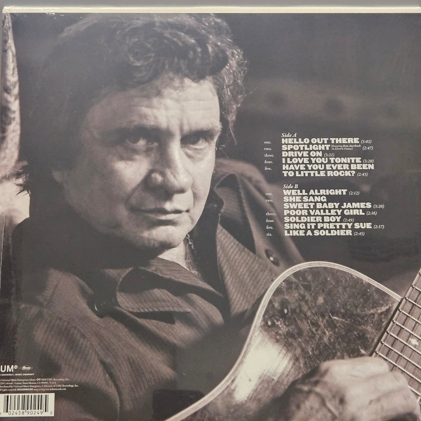 JOHNNY CASH SONGWRITER VINYL CLEAR EXCLUSIVE