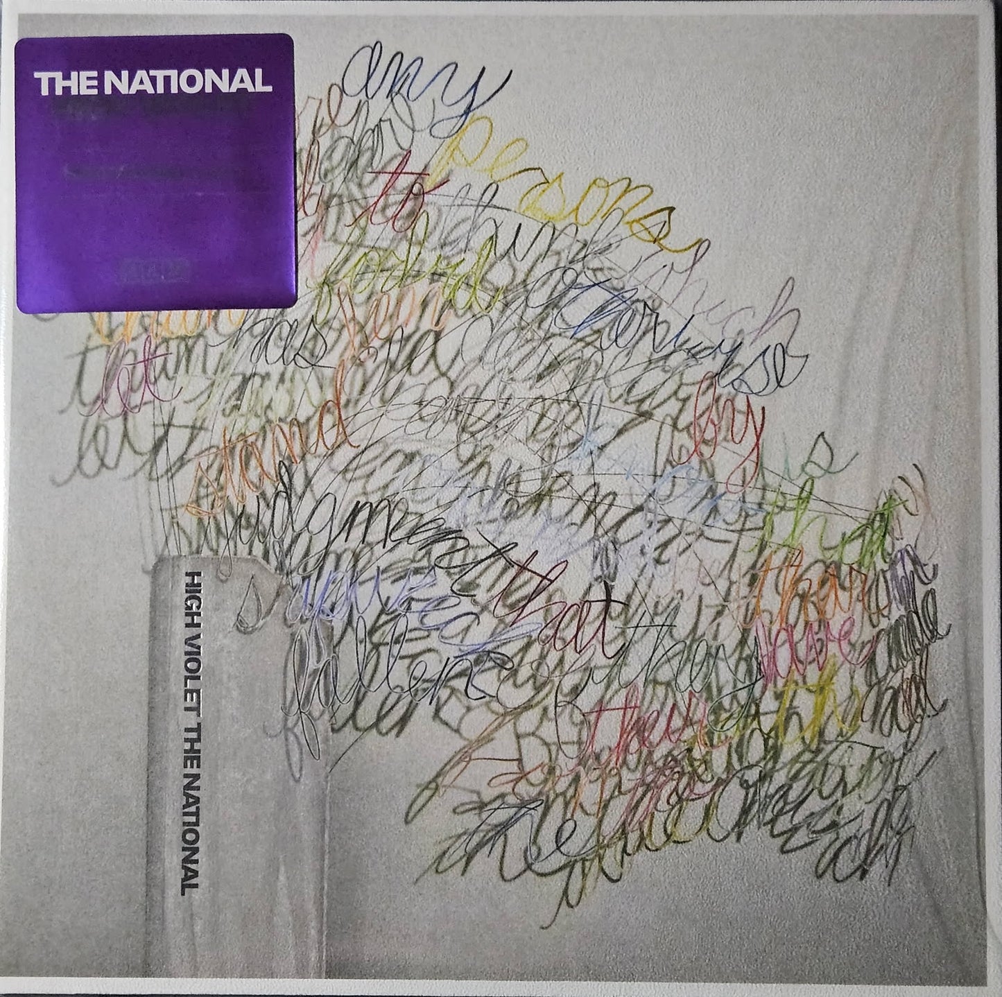 THE NATIONAL - HIGH VIOLET - HEAVYWEIGHT VINYL 2LP GATEFOLD