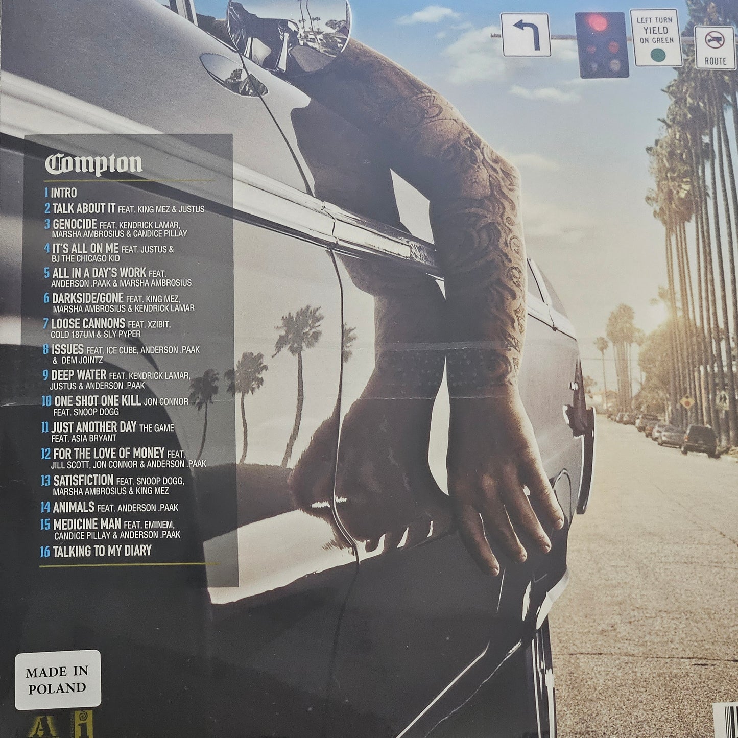 Dr. Dre ‎– Compton (A Soundtrack By Dr. Dre) (2 x Vinyl, LP, Album) Gatefold