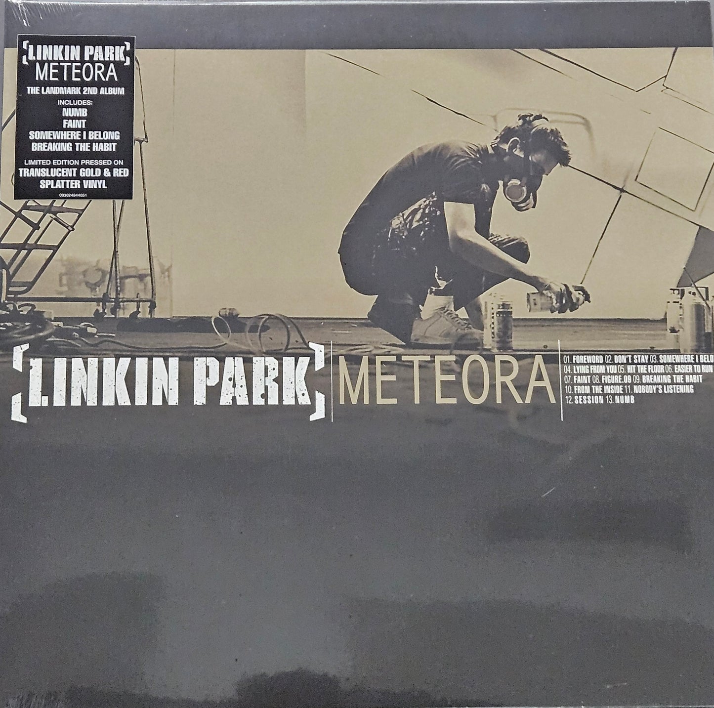 Linkin Park - Meteora (Limited Clear / Red / Gold Splatter Vinyl Reissue)