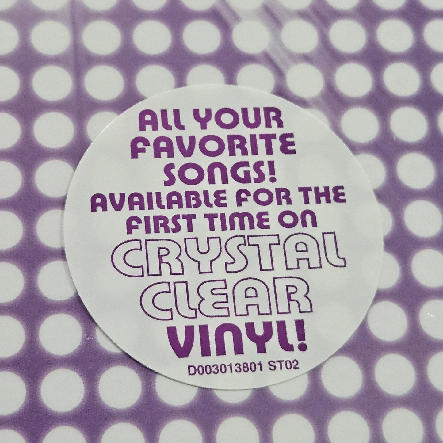 MILEY CYRUS - BEST OF HANNAH MONTANA CRYSTAL CLEAR VINYL SOUNDTRACK OST