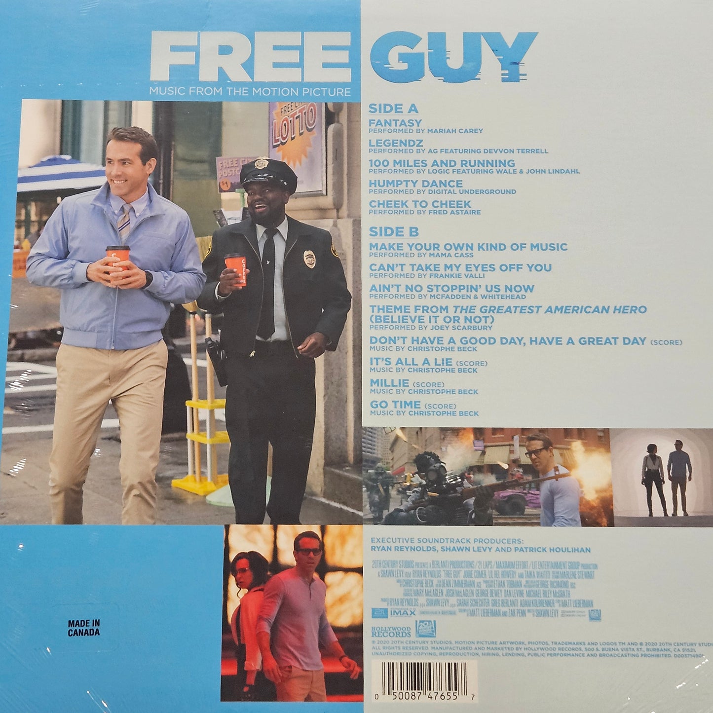 Free Guy: Music From The Motion Picture (Vinyl, LP, Album, Translucent Orange)