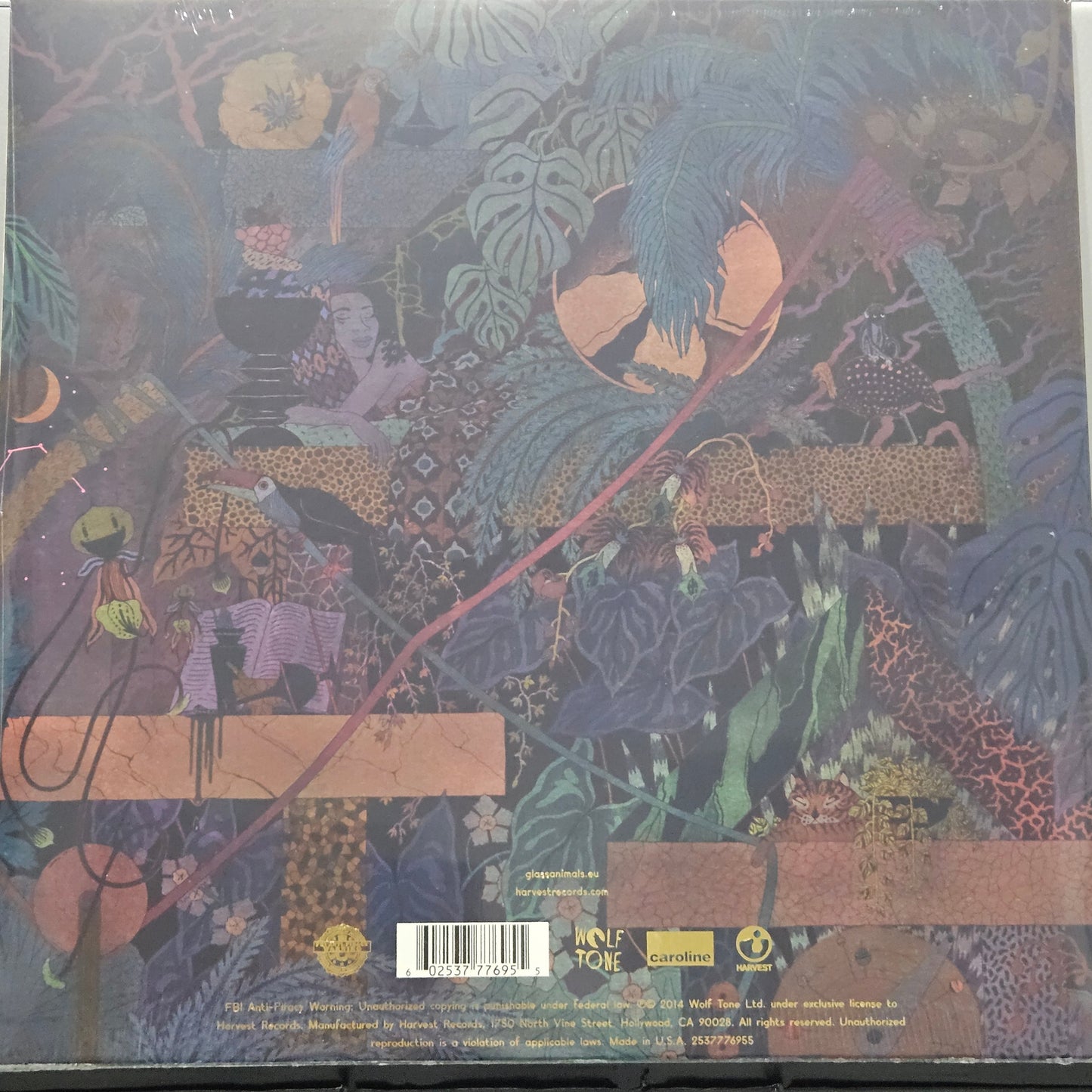 GLASS ANIMALS ZABA GATEFOLD 2LP