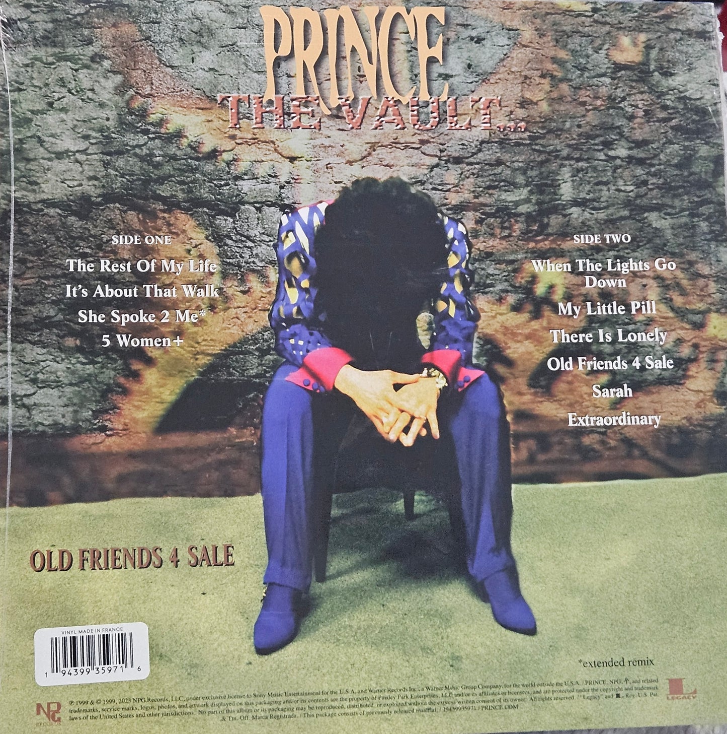 Prince – The Vault... Old Friends 4 Sale Vinyl