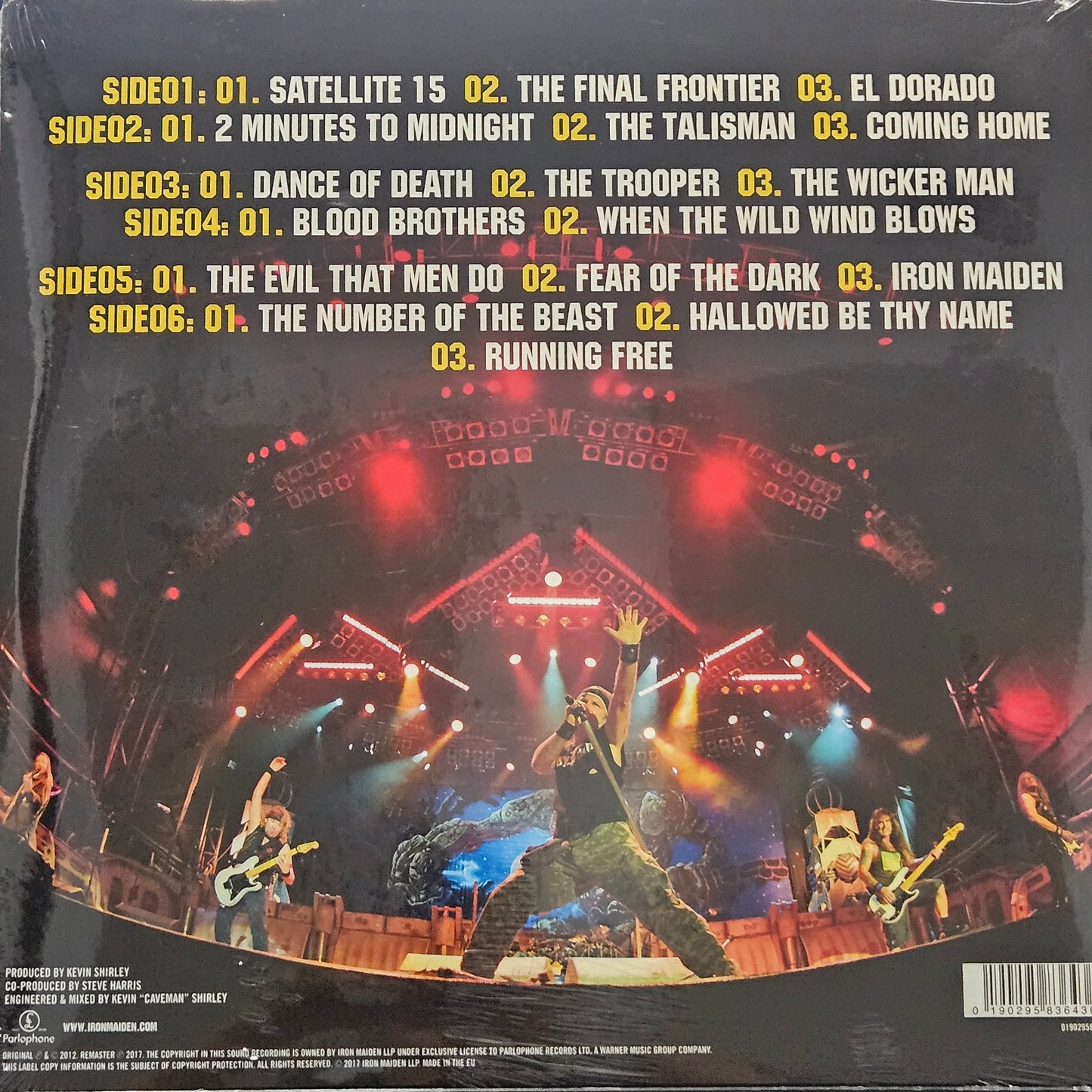 Iron Maiden EN VIVO LIVE 3LP Vinyl Sealed