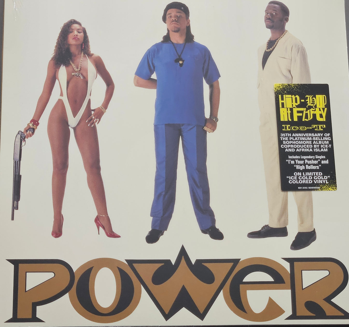 Ice-T – Power (Vinyl, LP, Limited Edition, Reissue, Ice Cold Gold)