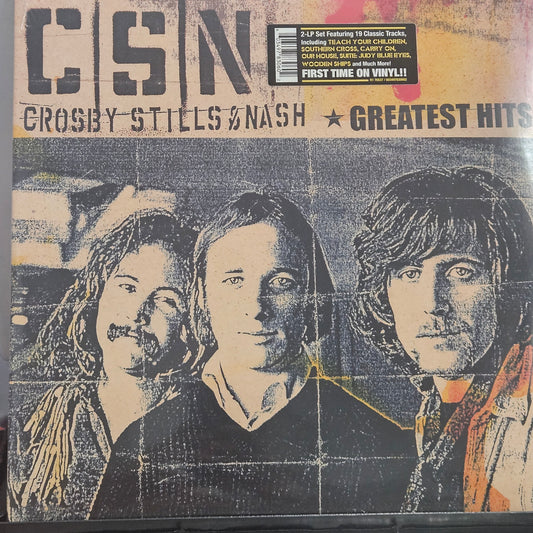 CROSBY, STILLS & NASH
Greatest Hits (Compilation, Reissue, Stereo, 2LP) Gatefold