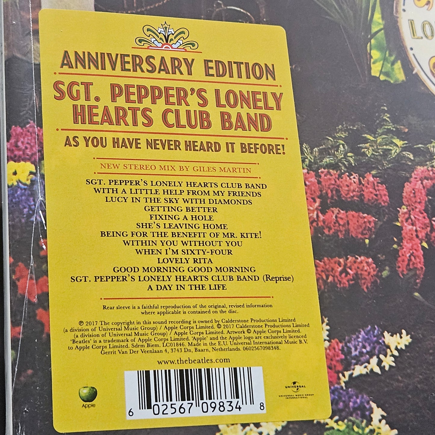 The Beatles – Sgt. Pepper's Lonely Hearts Club Band NEW SEALED GATEFOLD