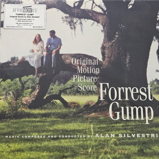 FORREST GUMP -  ORIGINAL SCORE SOUNDTRACK 30TH ANNIVERSARY WHITE COLOURED VINYL MUSIC ON  VINYL