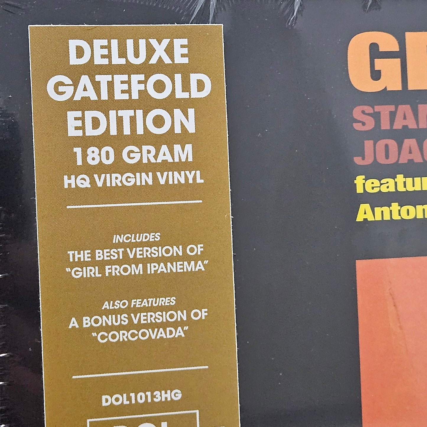 Stan Getz / Joao Gilberto Featuring Antonio Carlos Jobim – Getz / Gilbert (Vinyl, LP, Album, 180g Gatefold)