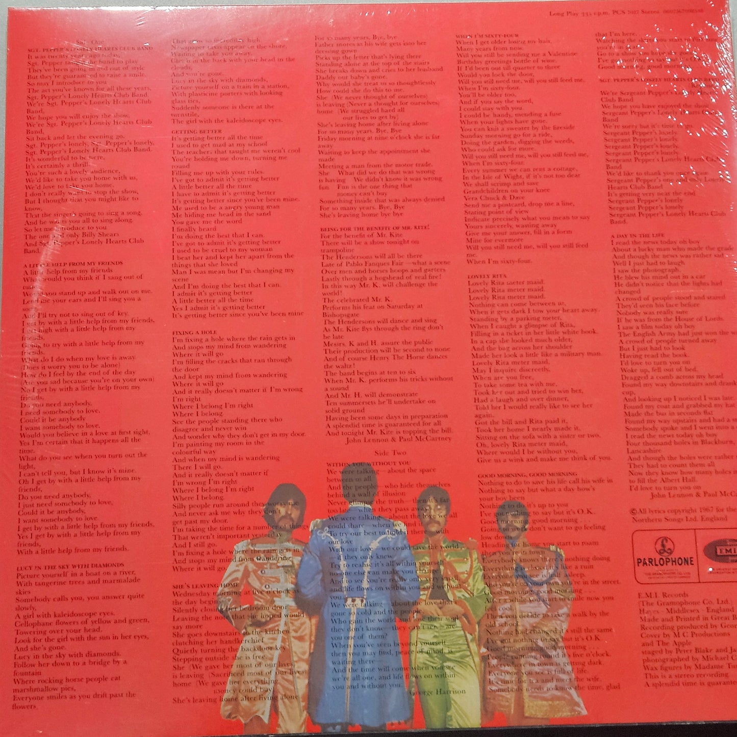 The Beatles – Sgt. Pepper's Lonely Hearts Club Band NEW SEALED GATEFOLD