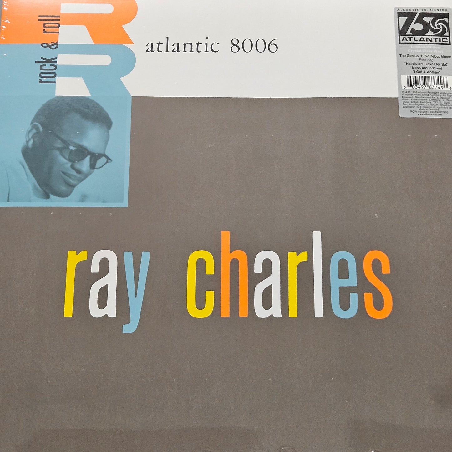 Ray Charles - Ray Charles (LP) - Crystal Clear Vinyl Limited Edition