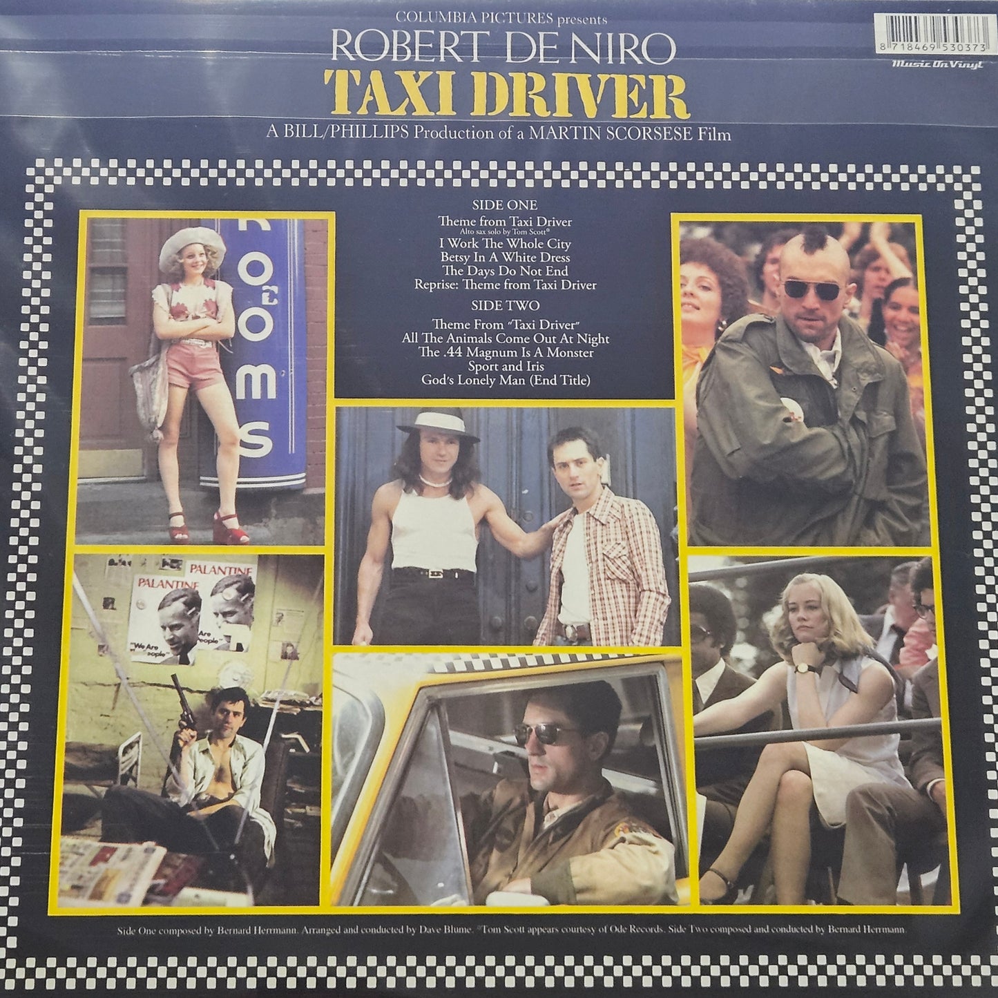 TAXI DRIVER SOUNDTRACK OST MUSIC ON VINYL