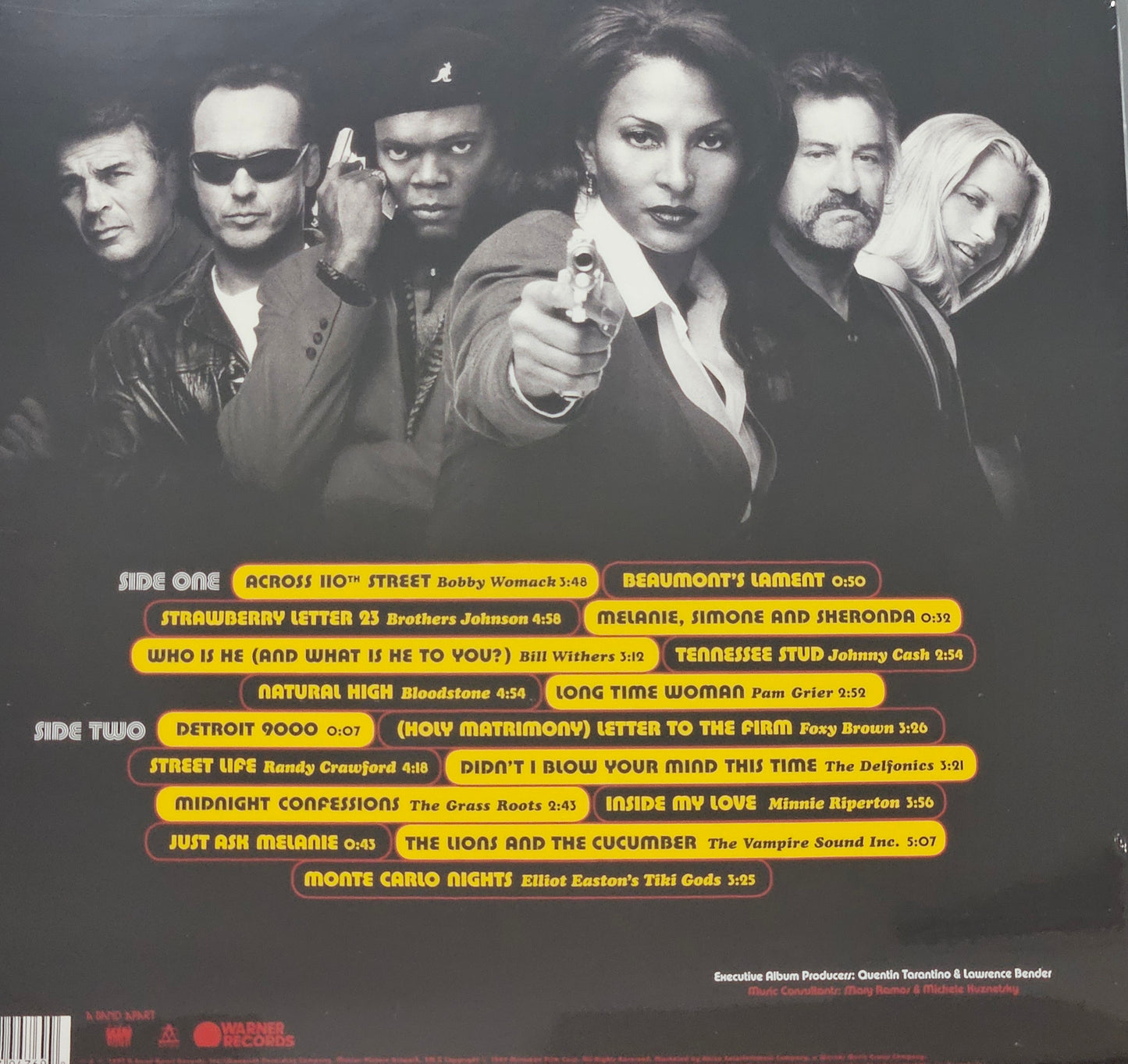 JACKIE BROWN OST Soundtrack  QUENTIN TARANTINO Vinyl