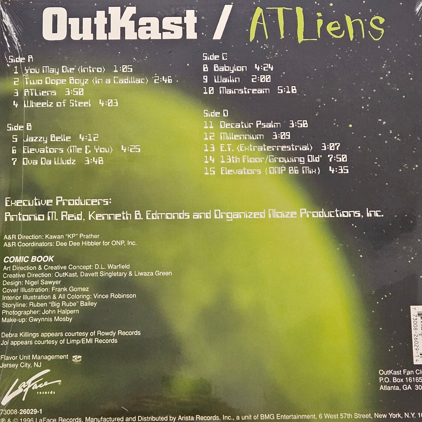 OUTKAST ATLIENS 2LP VINYL