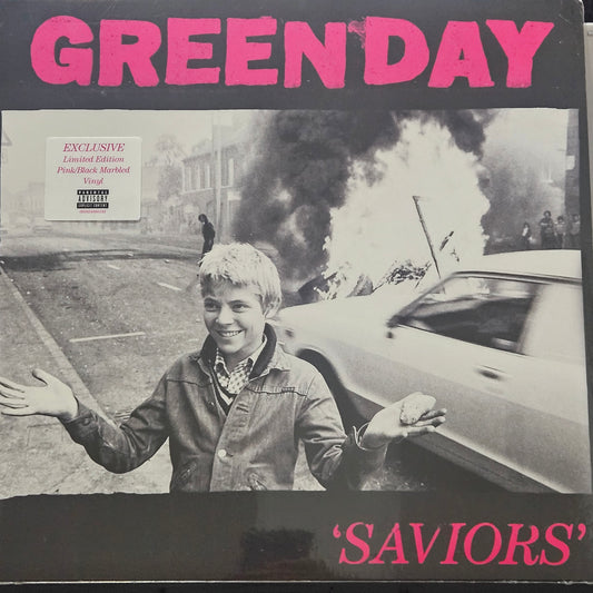 Green Day – Saviors (Vinyl, LP, Album, Limited Edition, Hot Pink)