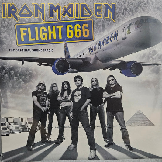 Iron Maiden ‎– Flight 666 - The Original Soundtrack. (2 × Vinyl, LP, Album, Reissue, Remastered, 180 gram) Gatefold