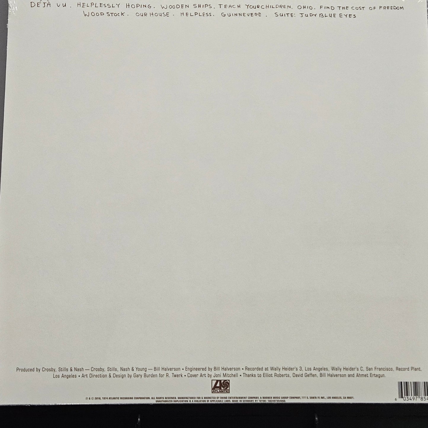 Crosby, Stills, Nash &  Neil Young - So Far (LP, Comp, RE, 180)