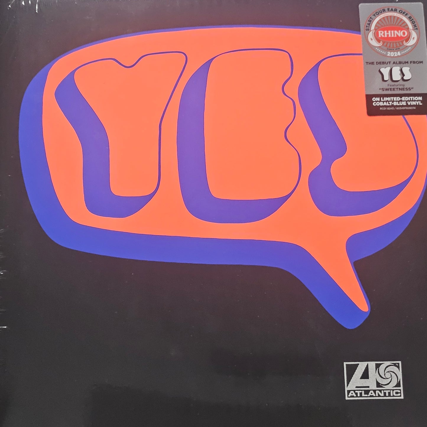 YES - Yes (Cobalt Vinyl) (Syeor) Rhino  GATEFOLD